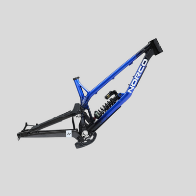 Norco Team DH Frame Kit Black/Blue, vista lateral