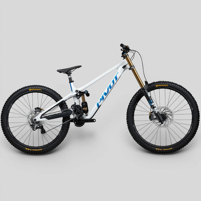 Pivot Phoenix DH Carbon – White/Blue | Kit Descenso PRO Fox Factory - GX