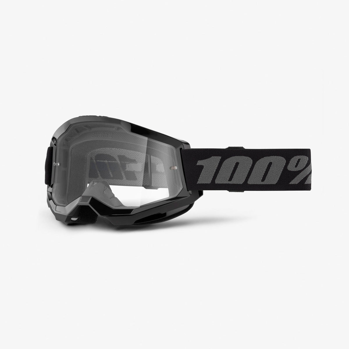Antiparra 100% Strata 2 Black Clear Lens