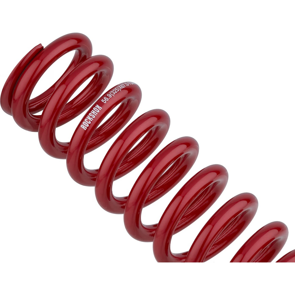 Rock Shox Resorte Acero Metric 174mm | 67.5-75mm | 475 lb/in | Rojo
