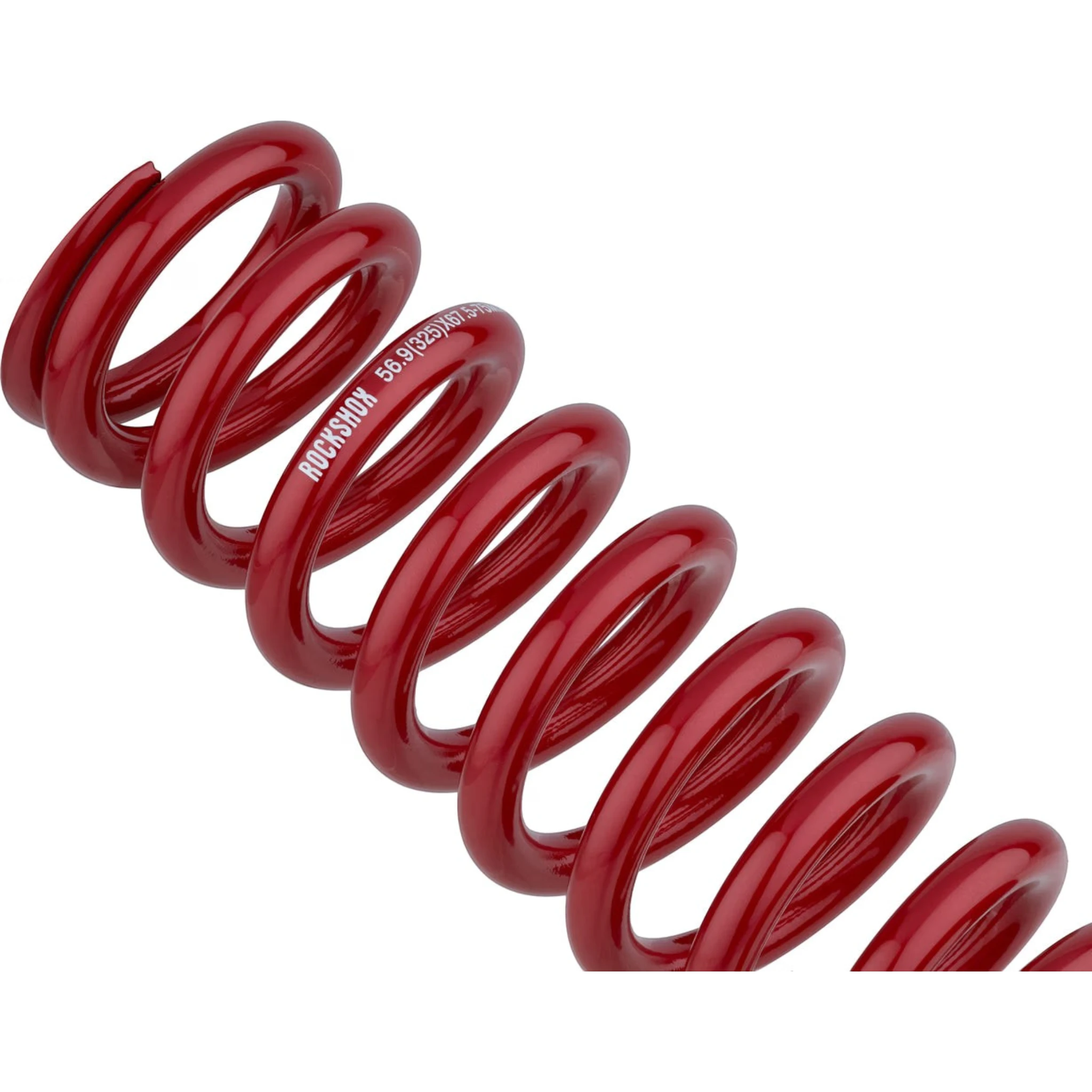 Rock Shox Resorte Acero Metric 174mm | 67.5-75mm | 475 lb/in | Rojo