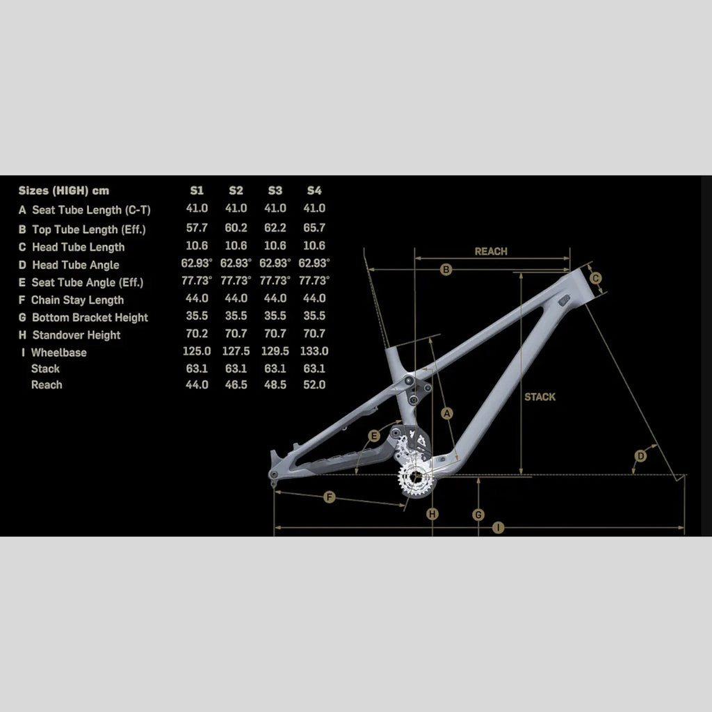 Cuadro DH Pivot Phoenix | Black-Gold