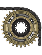 Chain Damper Rimpact | Sram 3Bolt Fit