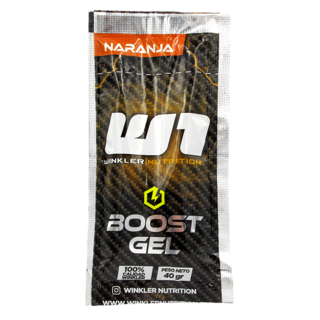 Gel Winkler Nutrition Boost Gel Naranja, (Unidad)