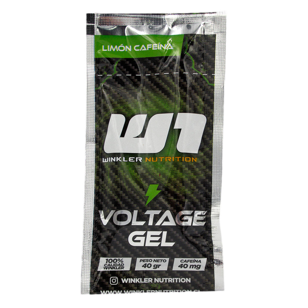 Gel Winkler Nutrition Voltage Limón - Cafeína (Unidad)