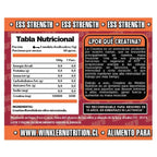 Creatina Winkler Nutrition, 300 grs, 60 Servicios