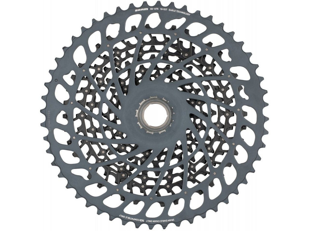 Piñón Sram GX 12v, 10-52T, núcleo XD, negro