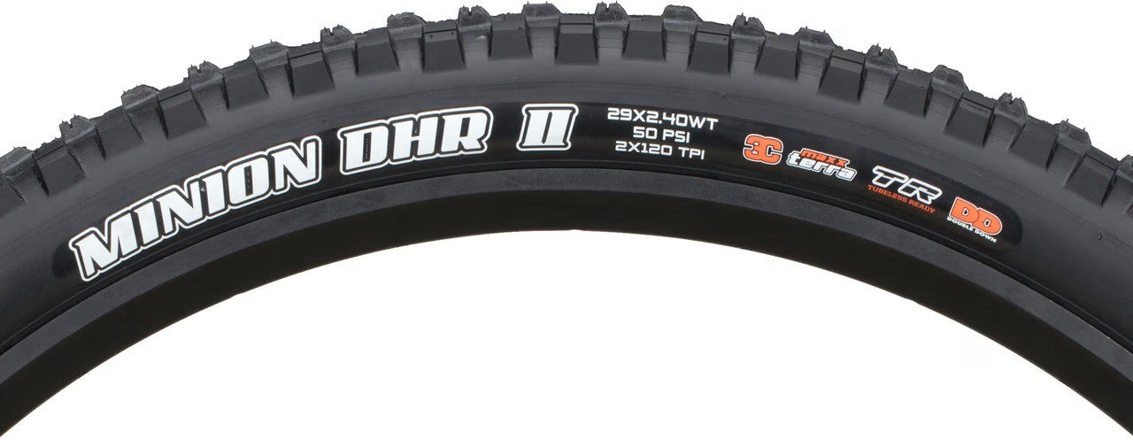 Neumático Maxxis Minion DHR2 29x2.4, Double Down DD, 3C Maxxgrip