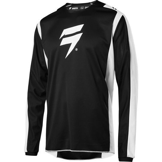 Jersey SHIFT White Label Race 2, negro-blanco