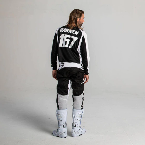 Jersey SHIFT White Label Race 2, negro-blanco
