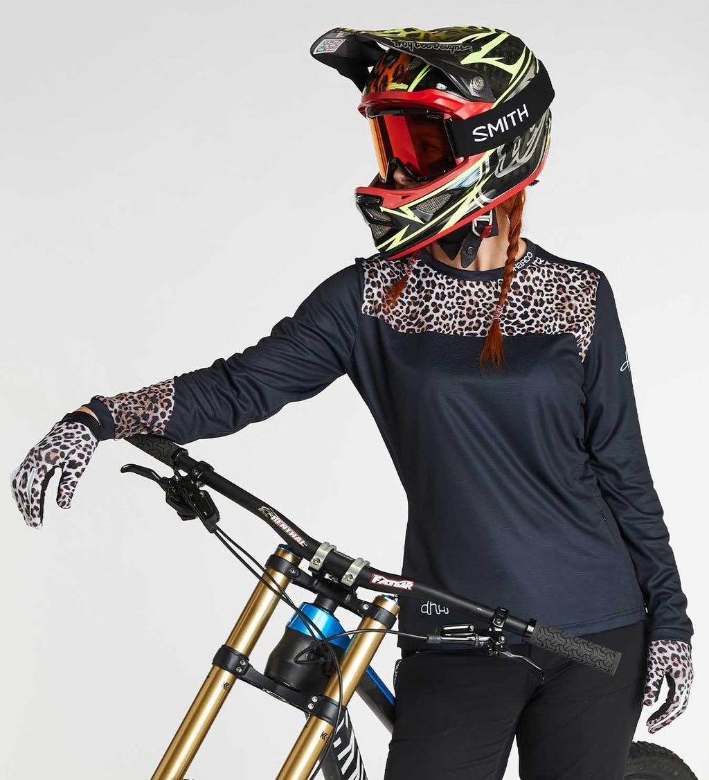 Jersey DHARCO Mujer Gravity Leopard