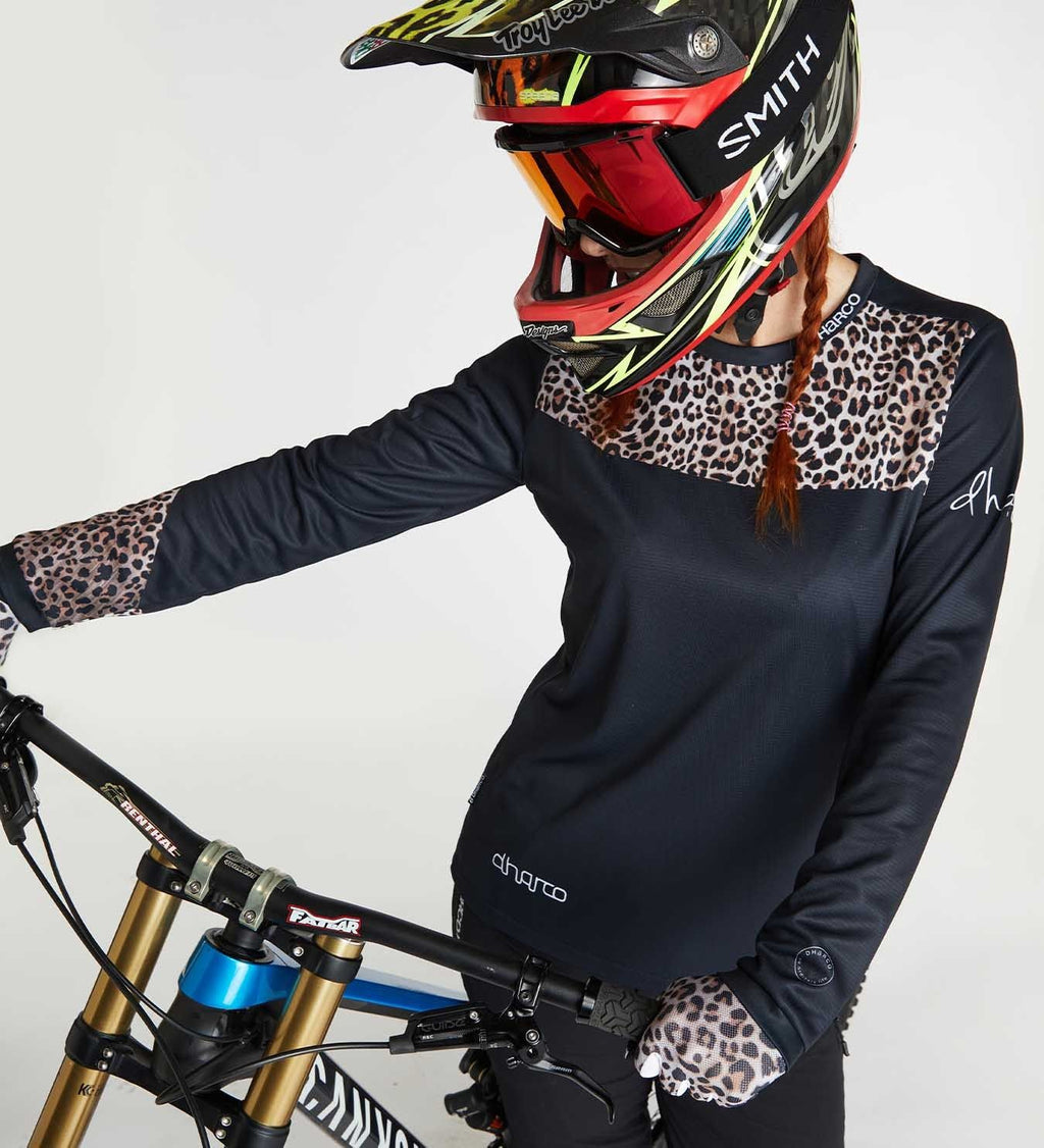 Jersey DHARCO Mujer Gravity Leopard