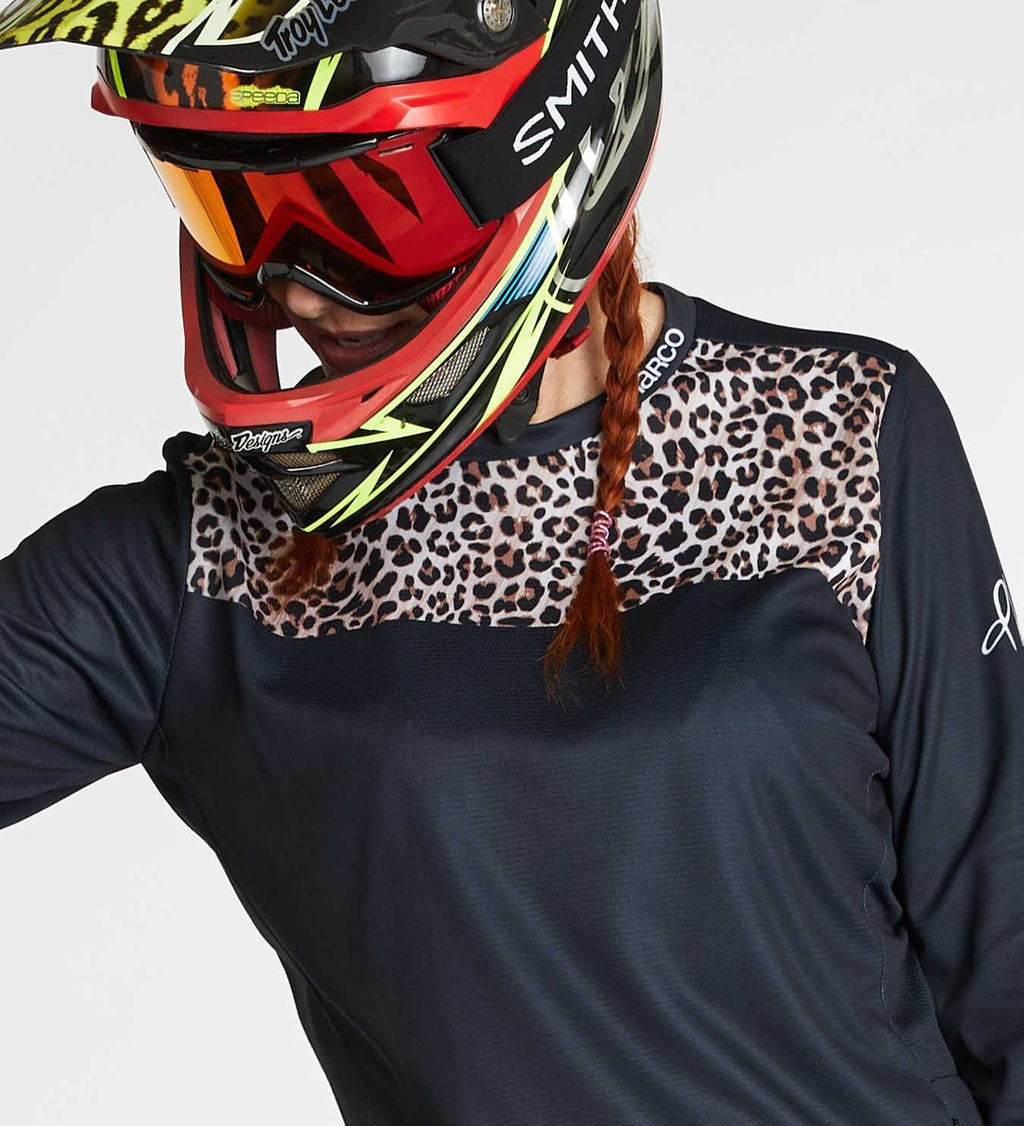 Jersey DHARCO Mujer Gravity Leopard