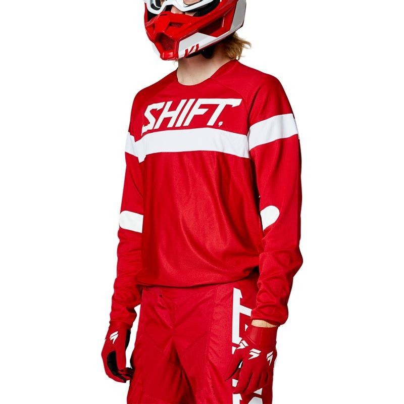 Pantalón Shift Moto White Label Trac Rojo