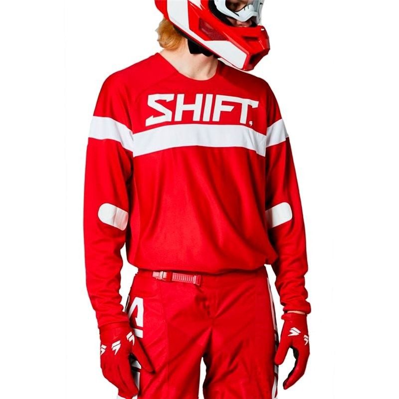 Pantalón Shift Moto White Label Trac Rojo