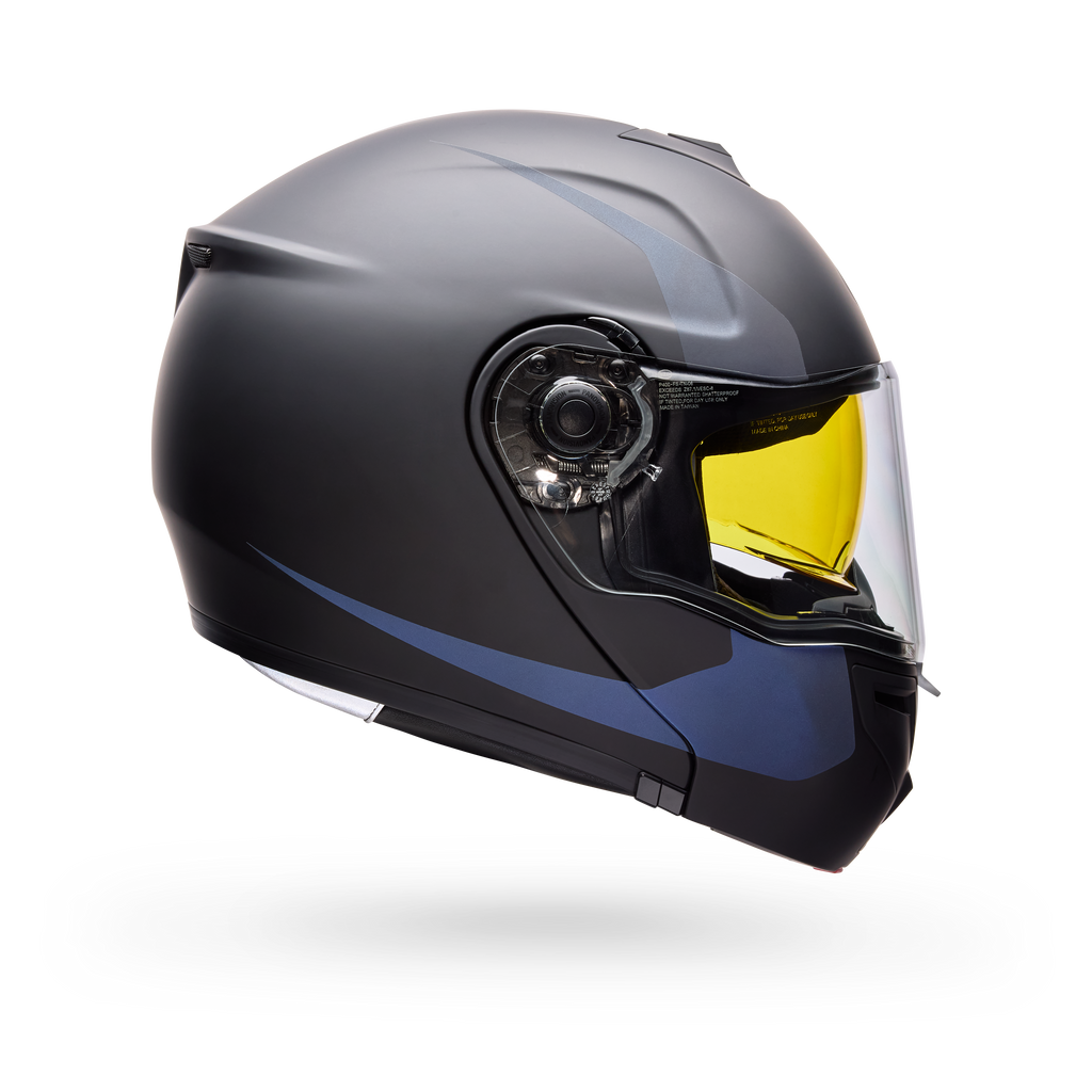 Casco Moto Bell Calle SRT The Good Ride Negro/Azul Certificado QR