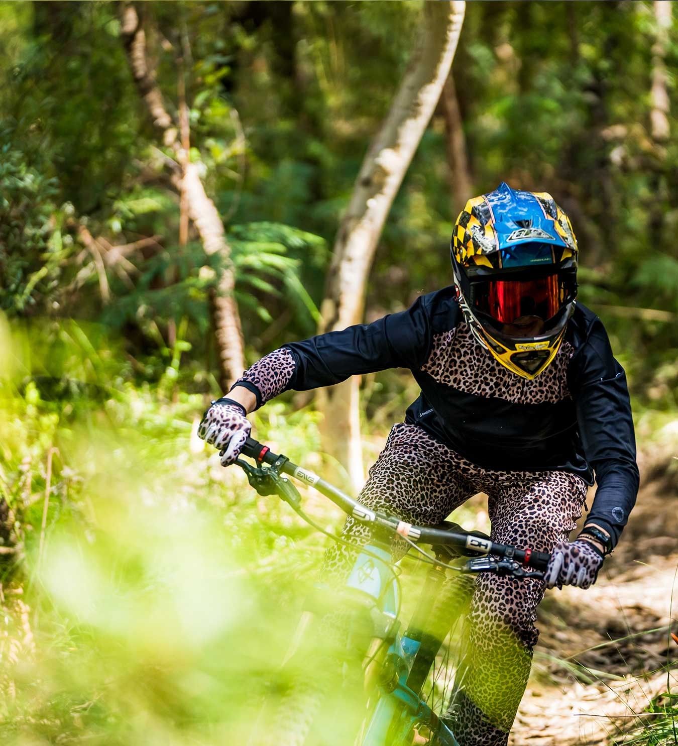 Pantalón DHARCO Ladies Enduro/DH, Leopard