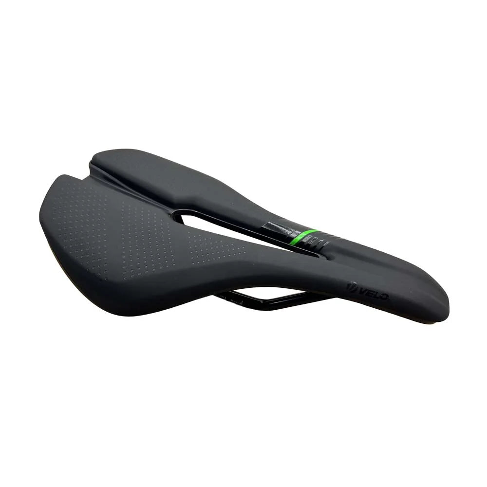 Asiento Velo MTB Perforado 1C46 – Negro/Verde | One Size