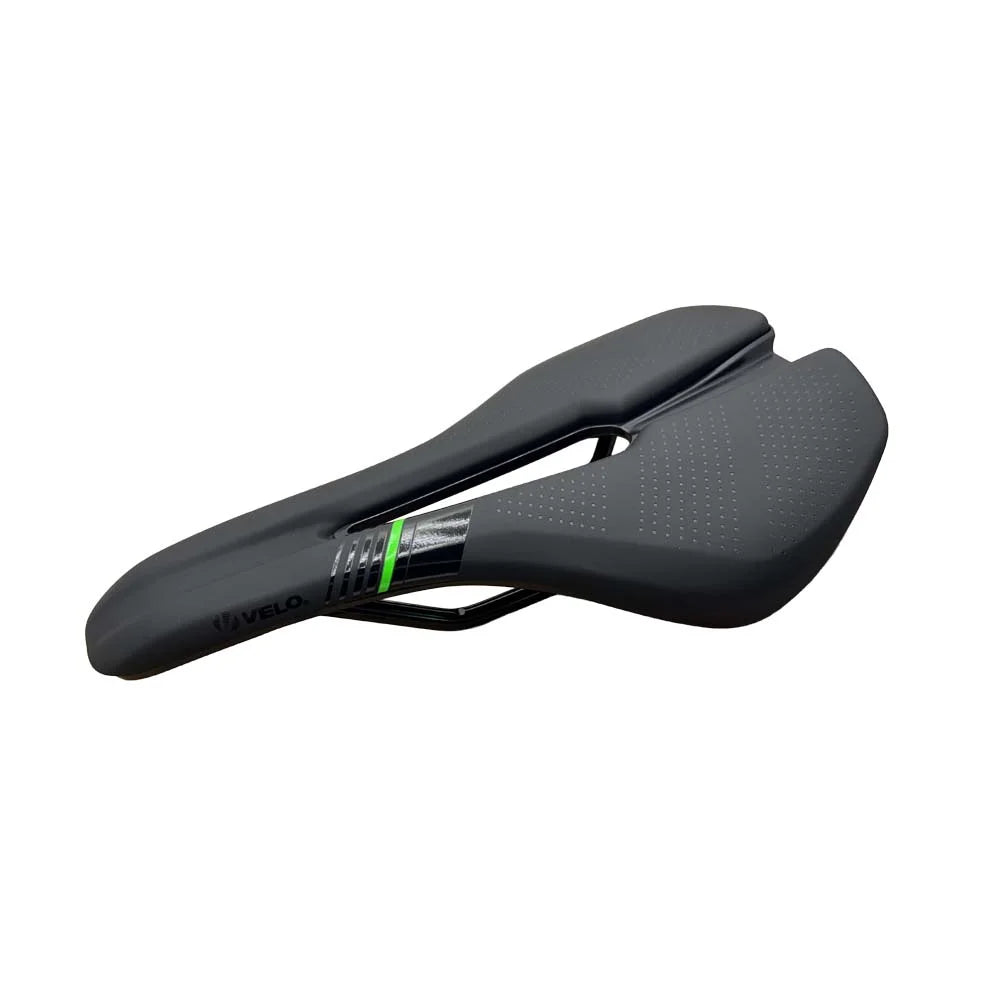 Asiento Velo MTB Perforado 1C46 – Negro/Verde | One Size