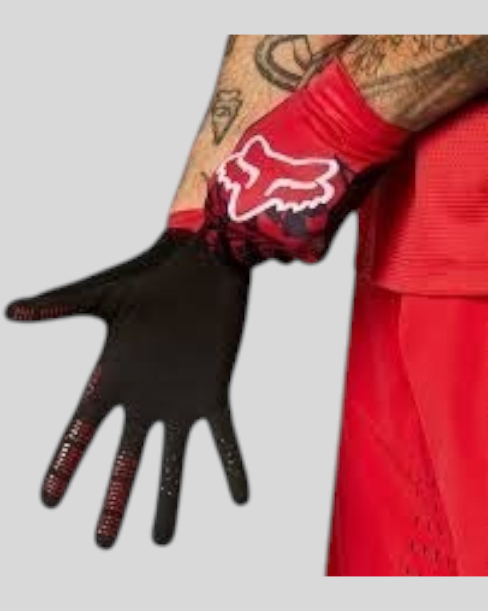Guantes FOX Flexair Rojo/Negro