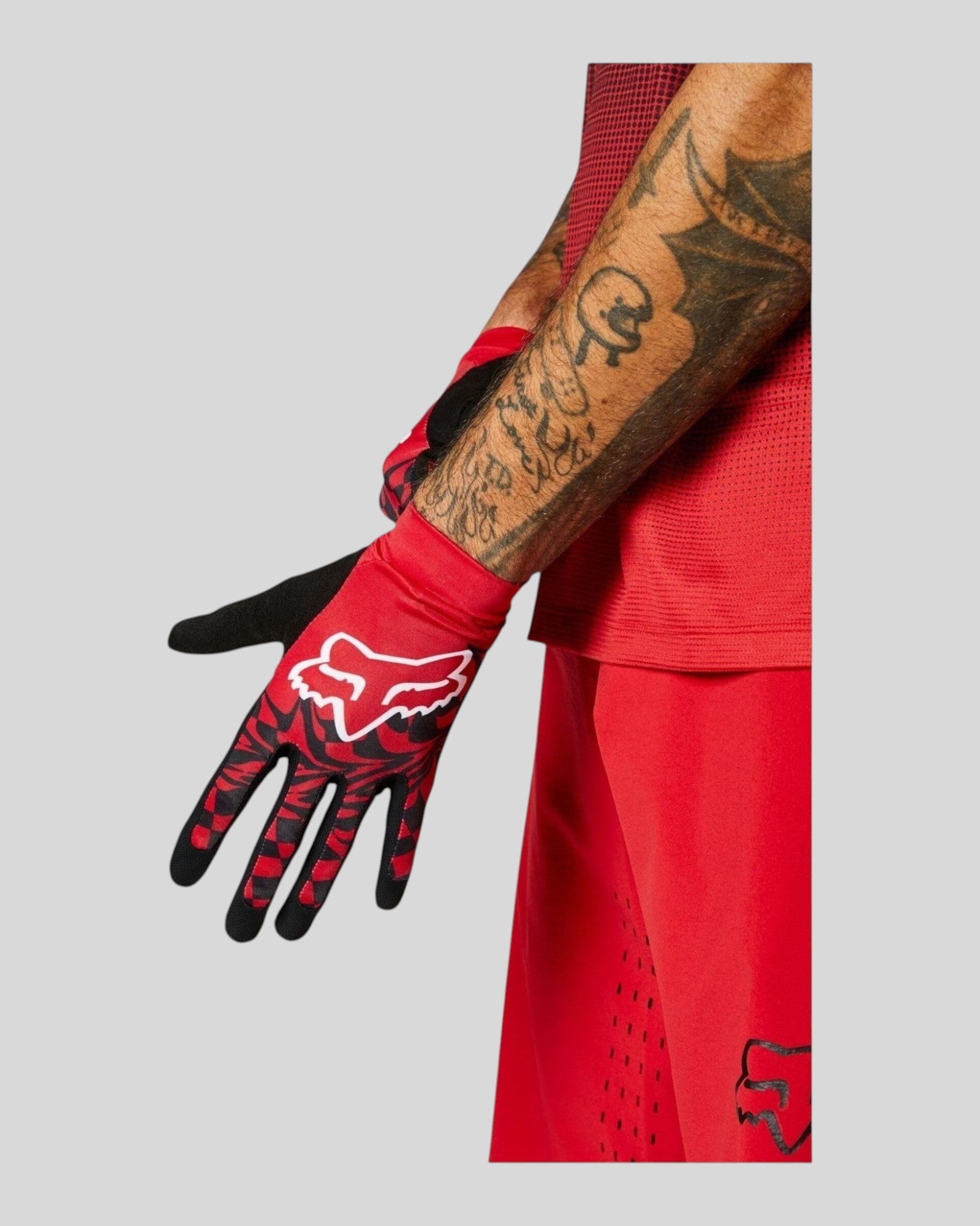 Guantes FOX Flexair Rojo/Negro