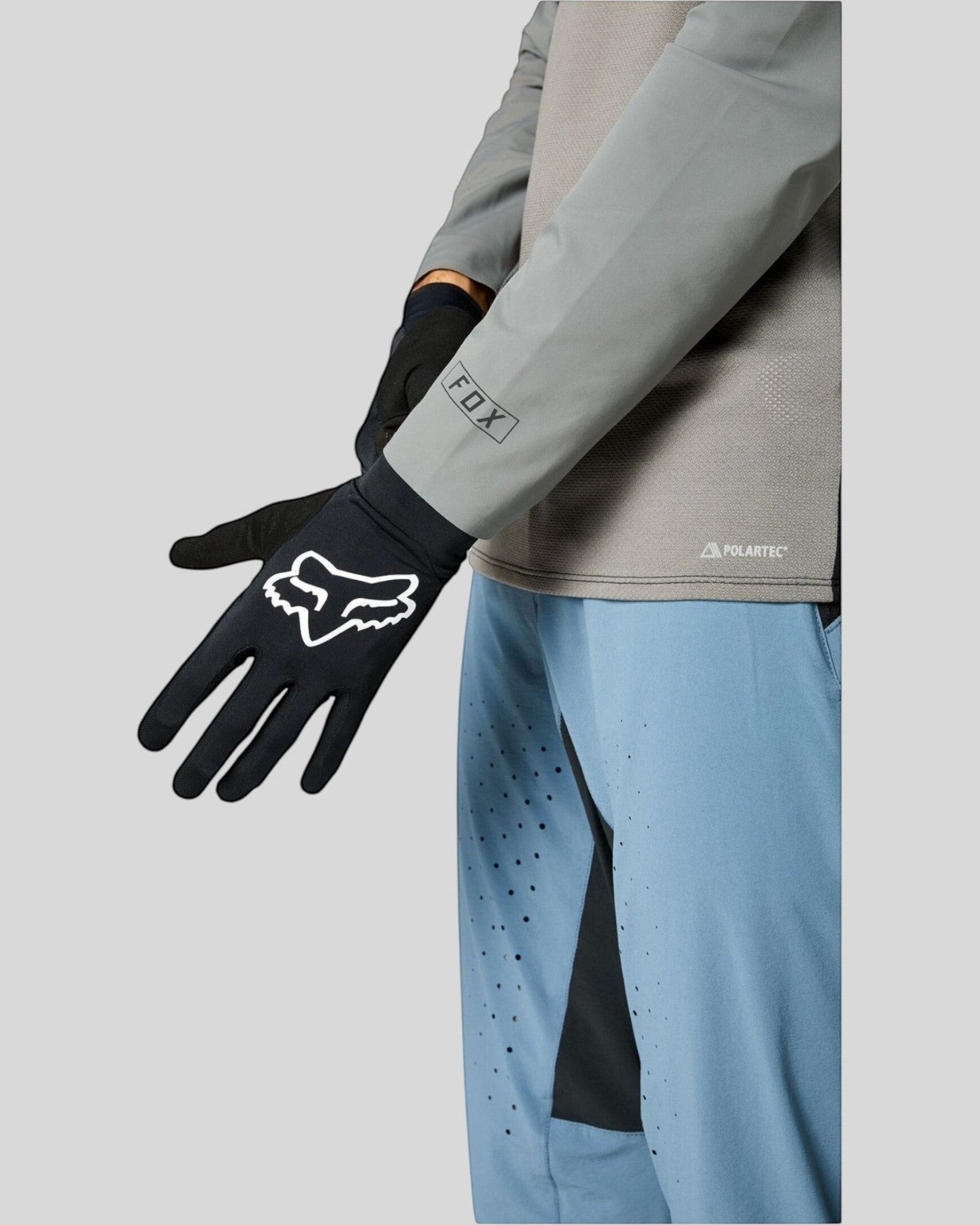 Guantes FOX Flexair Negro