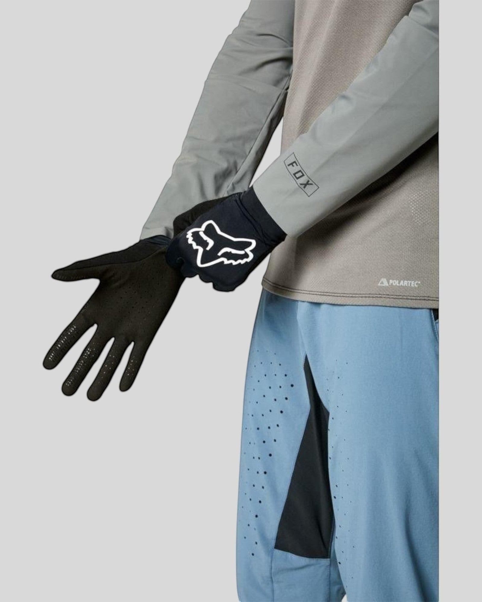 Guantes FOX Flexair Negro