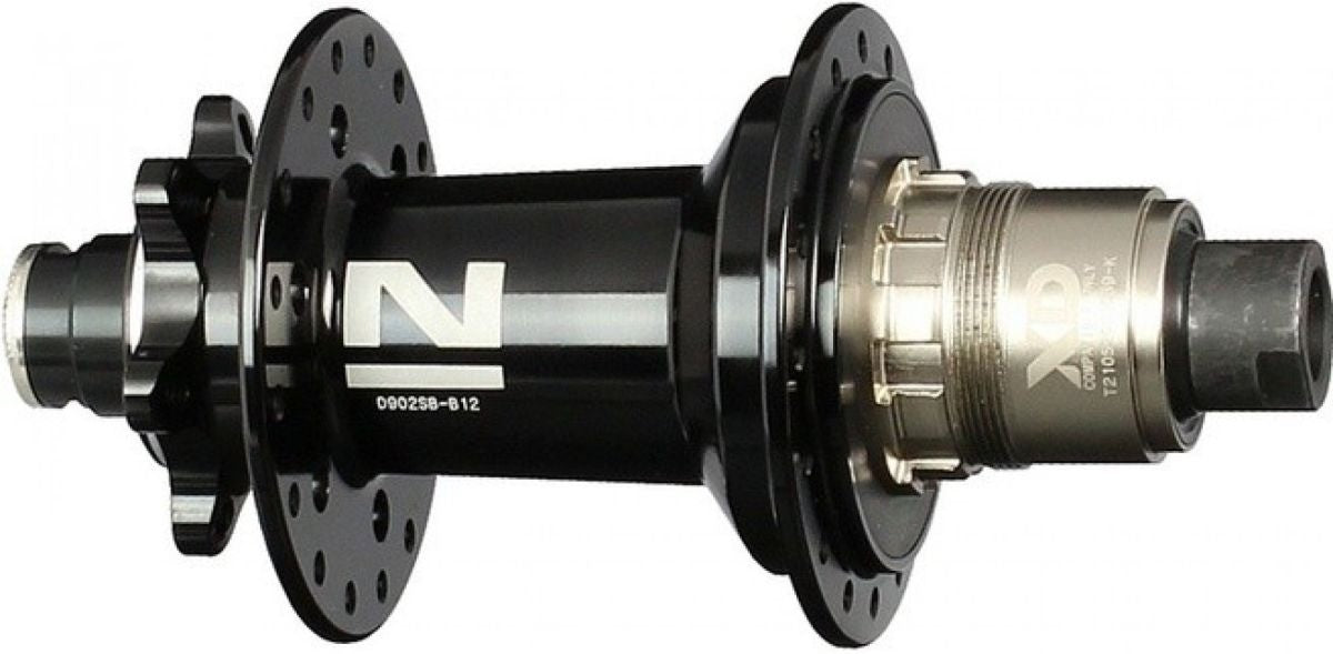 Maza trasera Novatec E-Bike, 12X148 Boost, 32H Núcleo Sram XD, Negra