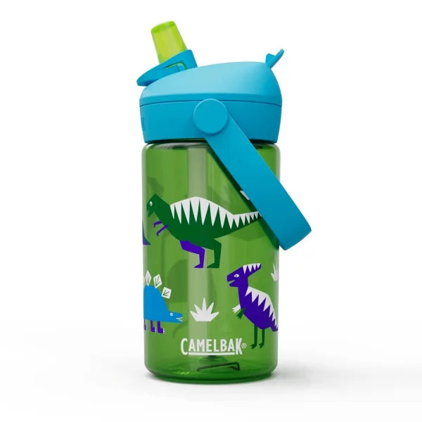 Bidón infantil CamelBak Thrive Flip Straw 14oz estampado Hip Dinos (dinosaurios)