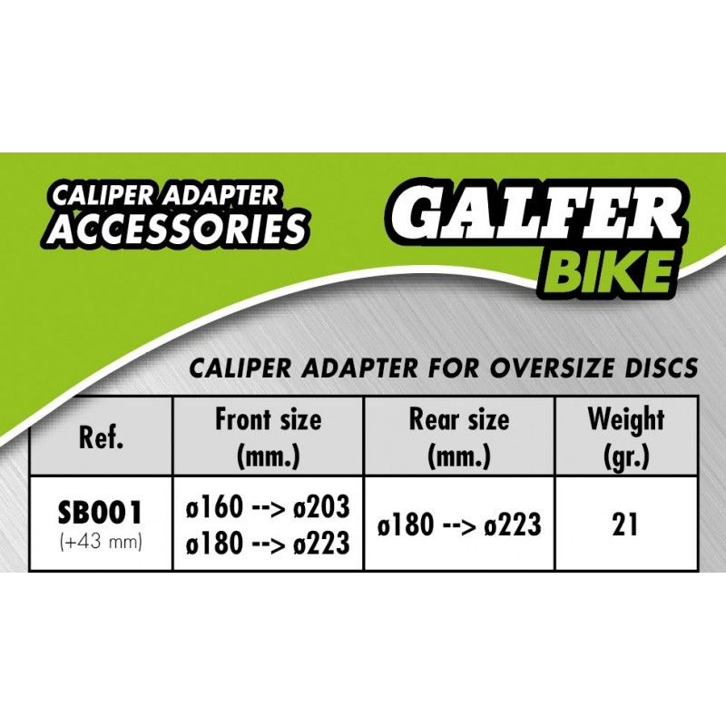 Adaptador de Freno Galfer Post Mount +43mm