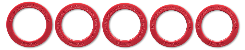 Adaptador para resorte Sprindex para shock Fox, Marzocchi