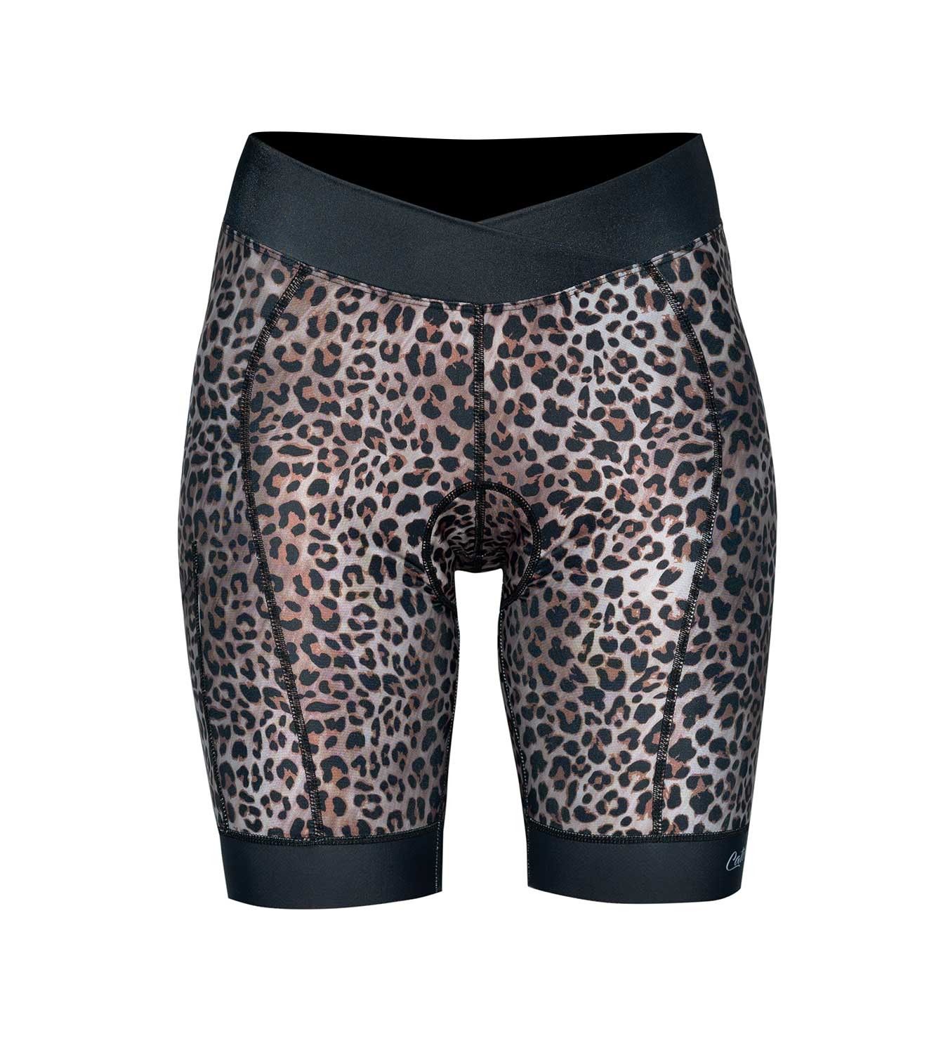 Calza Dharco Ladies Party Pants, Leopard