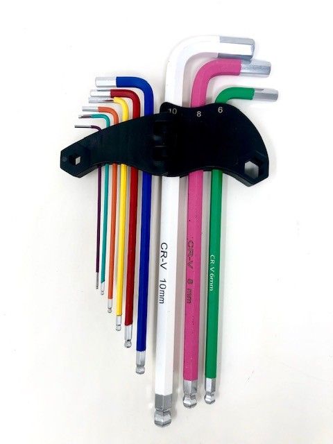 Juego de Llave Allen Cromo-V Colores
