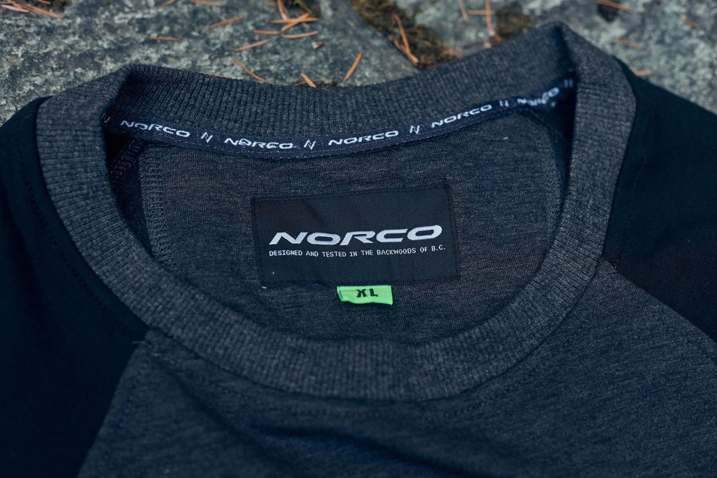 Polerón Norco Lifestyle Pioneer Crew Gris/Negro