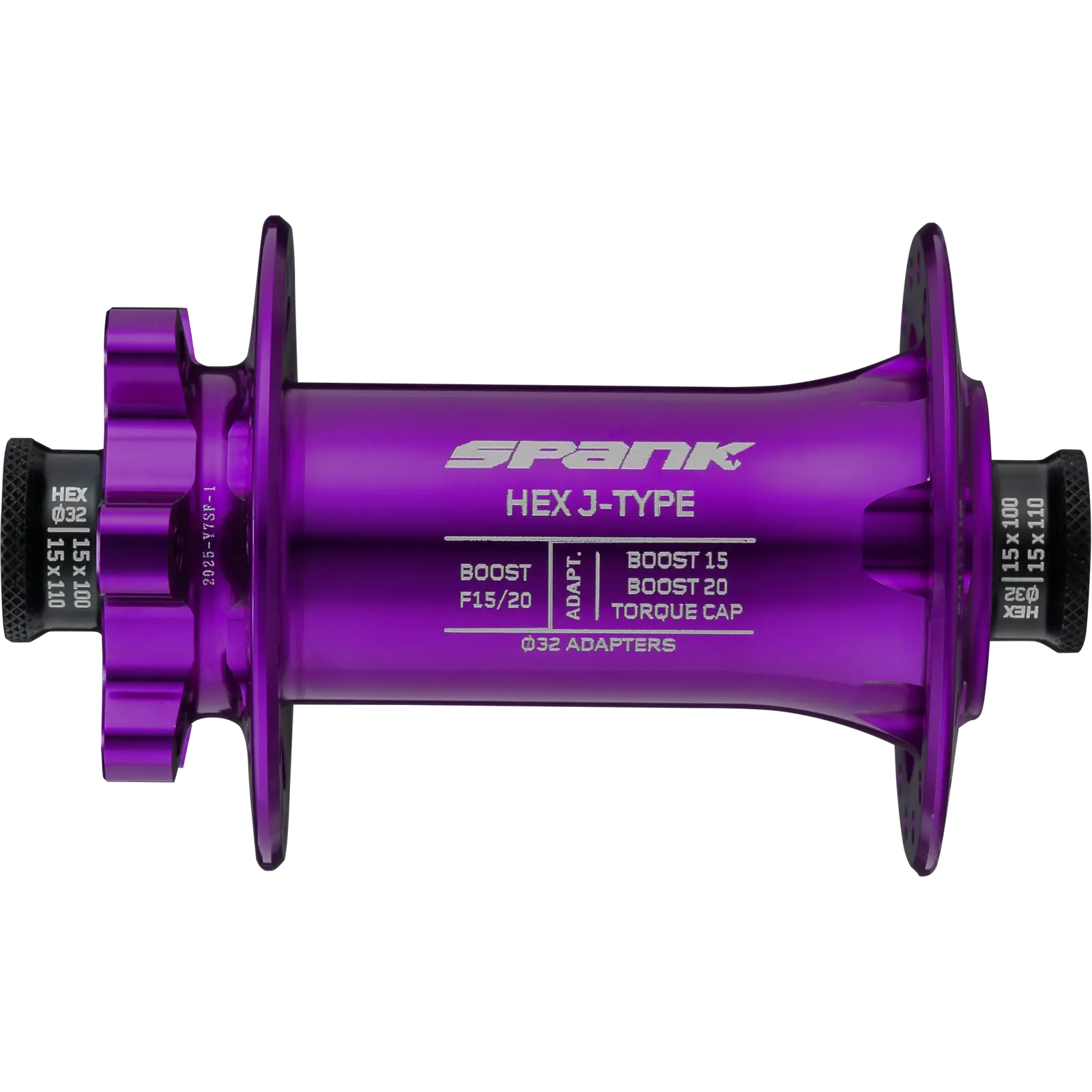 Maza Spank Delantera HEX J-Type Boost F15/20, 32H, Morado