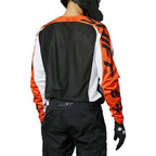 Jersey SHIFT Moto Whit3 Label Fade, negro/blanco/naranjo