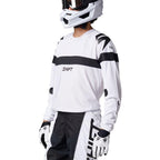 Jersey SHIFT Moto Whit3 Label Void, blanco/negro