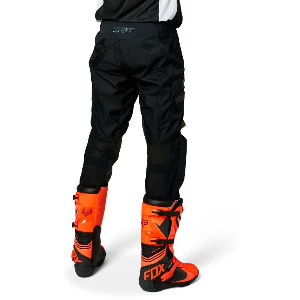 Pantalón de Moto Shift Whit3 Label Blak Negro/Negro