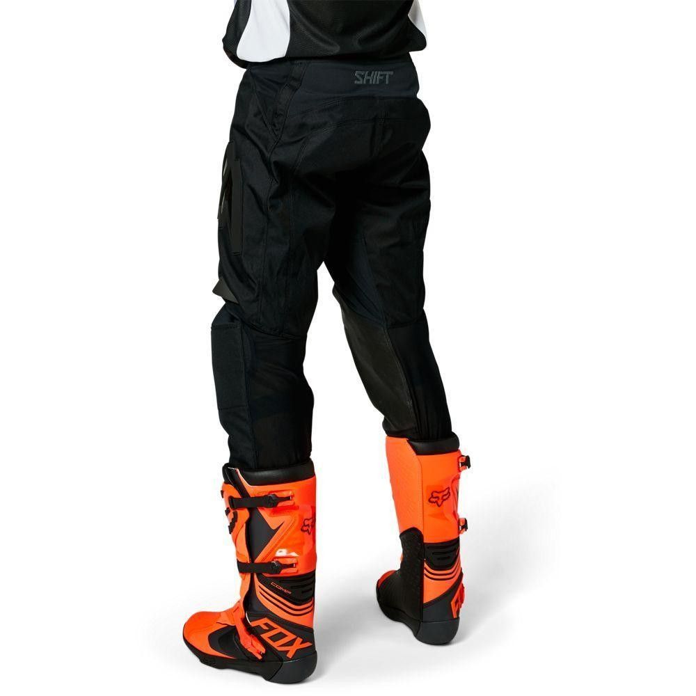 Pantalón de Moto Shift Whit3 Label Blak Negro/Negro