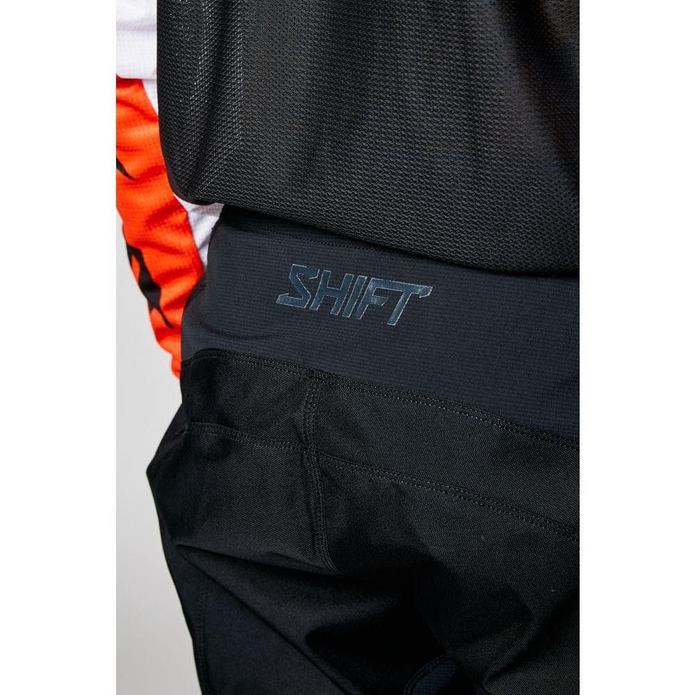 Pantalón de Moto Shift Whit3 Label Blak Negro/Negro