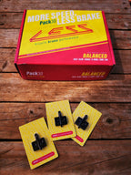 TALLER: Set de 30 Pastillas LESS BRAKES Balanced 611 | Shimano Deore, TRP, Tektro