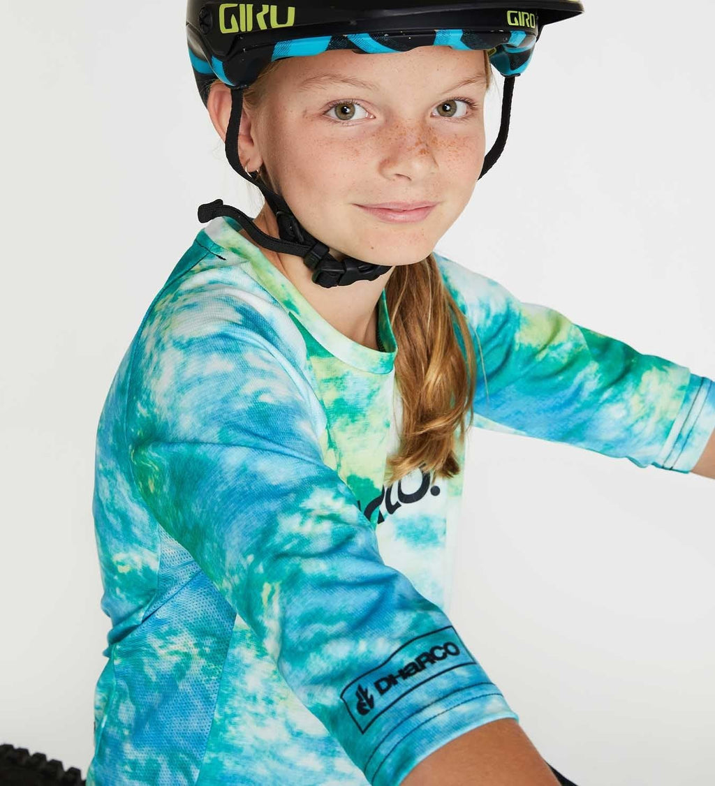 Jersey Dharco Niño manga 3/4 Tie Dye
