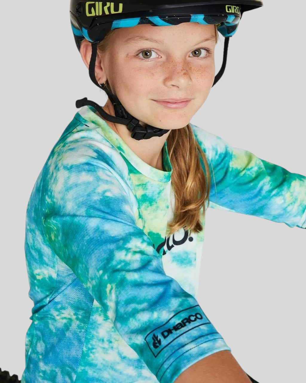 Jersey Dharco Niño manga 3/4 Tie Dye