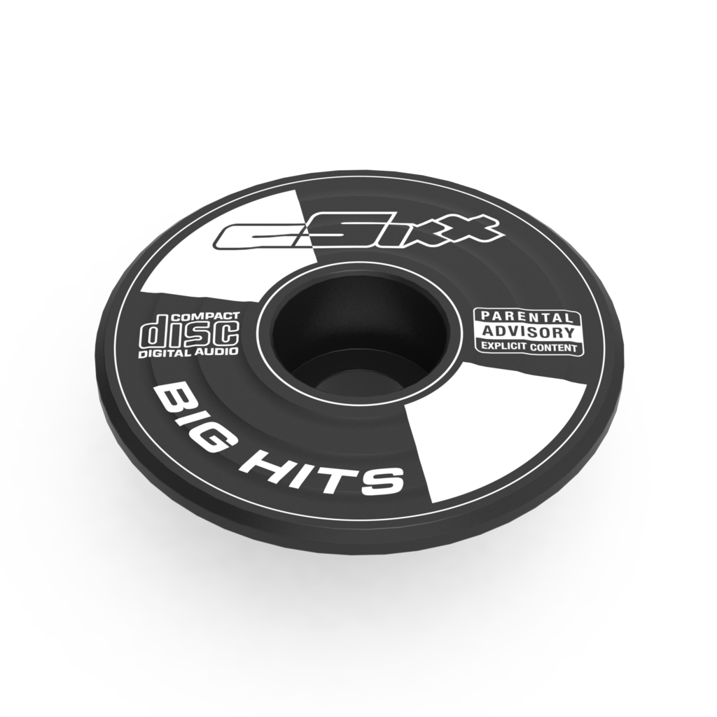 Top Cap Csixx BIG HITS, 5mm de grosor (Espaciador Incluído)