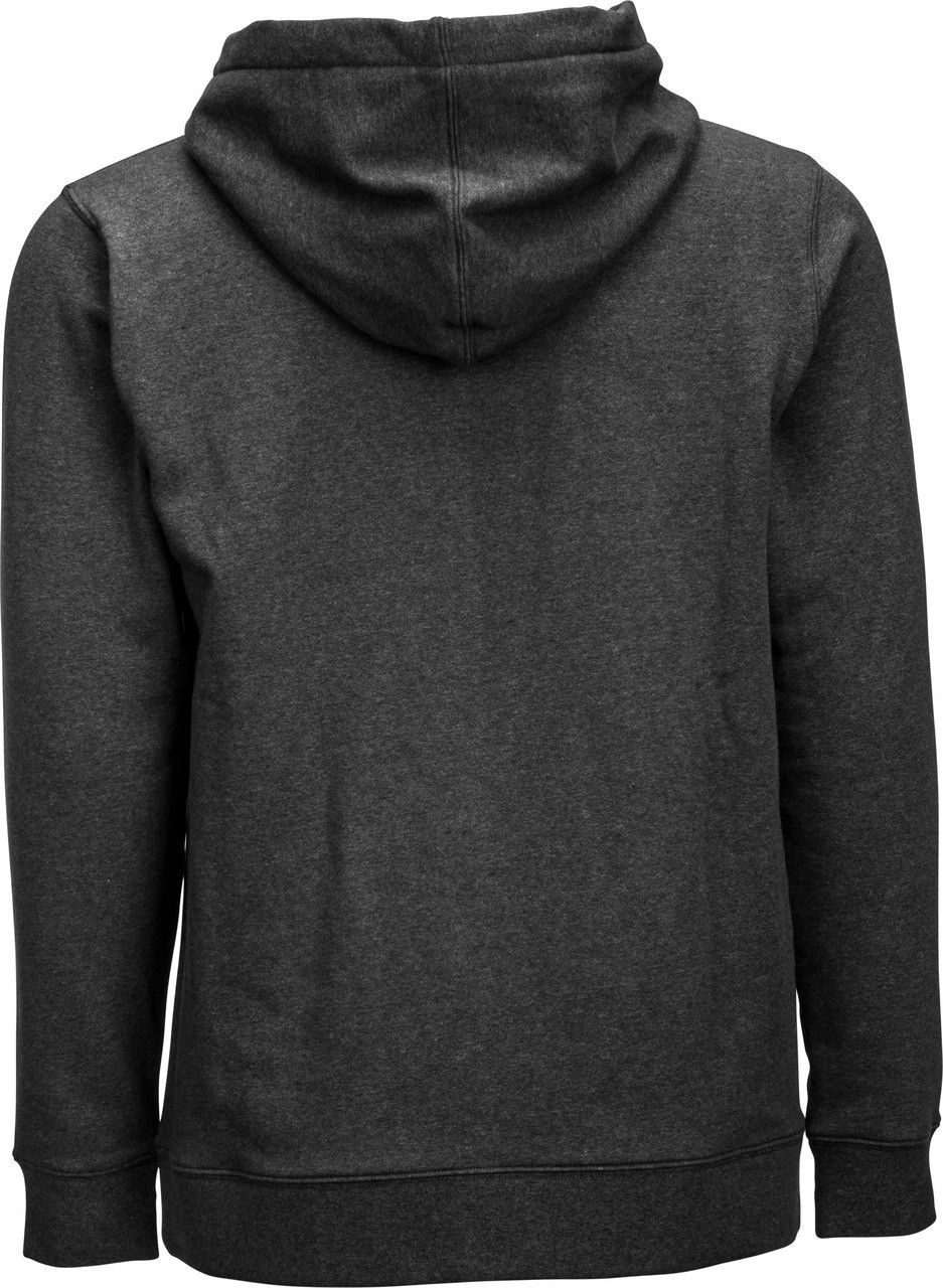 Polerón FLY Lifestyle Logo Zip Up Hoodie, Dark Charcoal