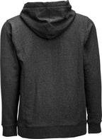 Polerón FLY Lifestyle Logo Zip Up Hoodie, Dark Charcoal