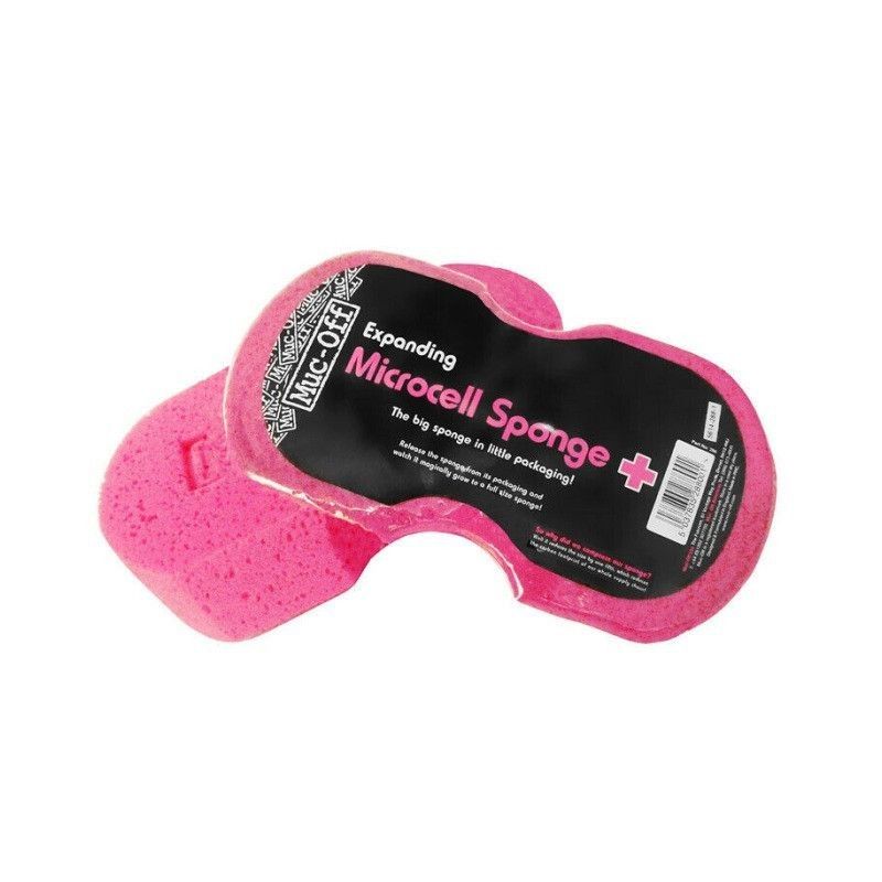 Esponja Muc-Off Microcell Expandible, Rosada
