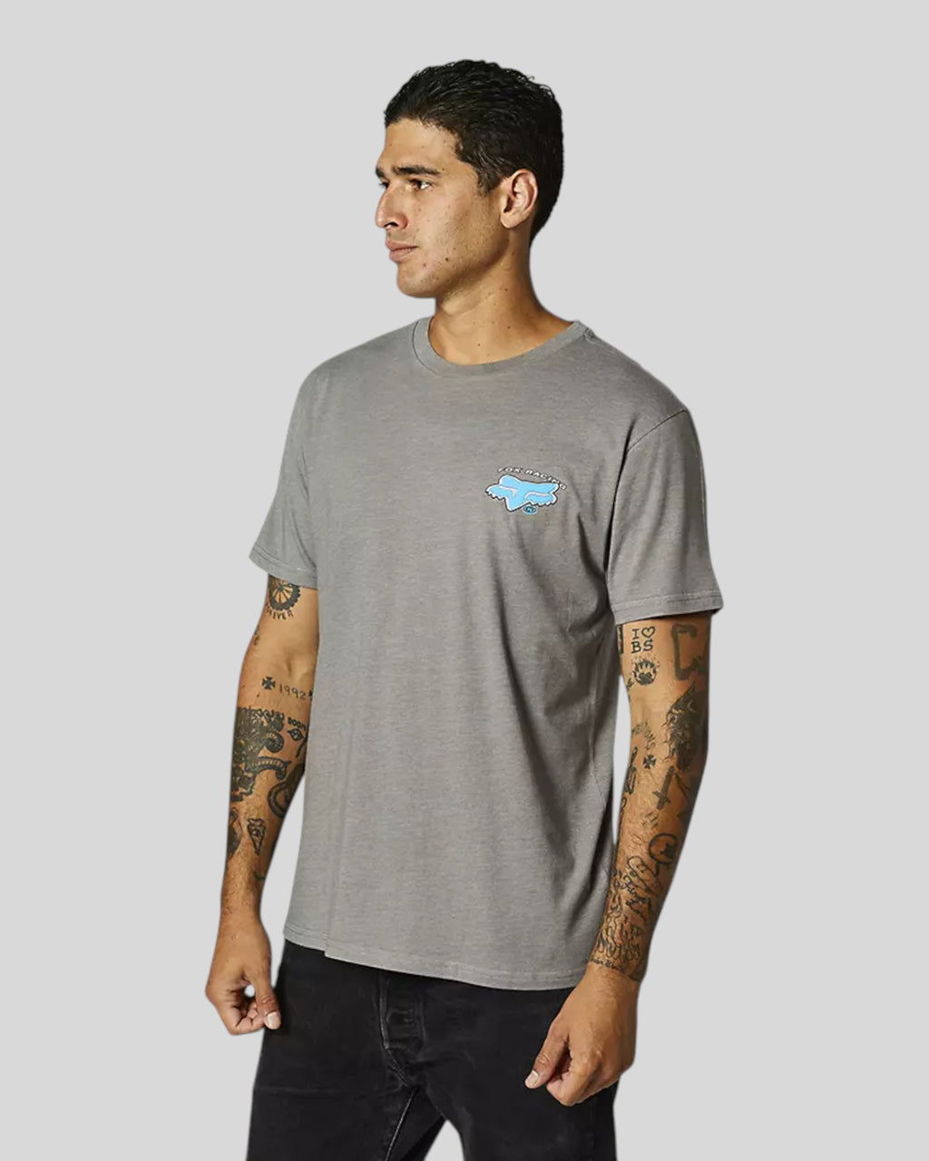 Polera FOX Lifestyle Brushed - Gris