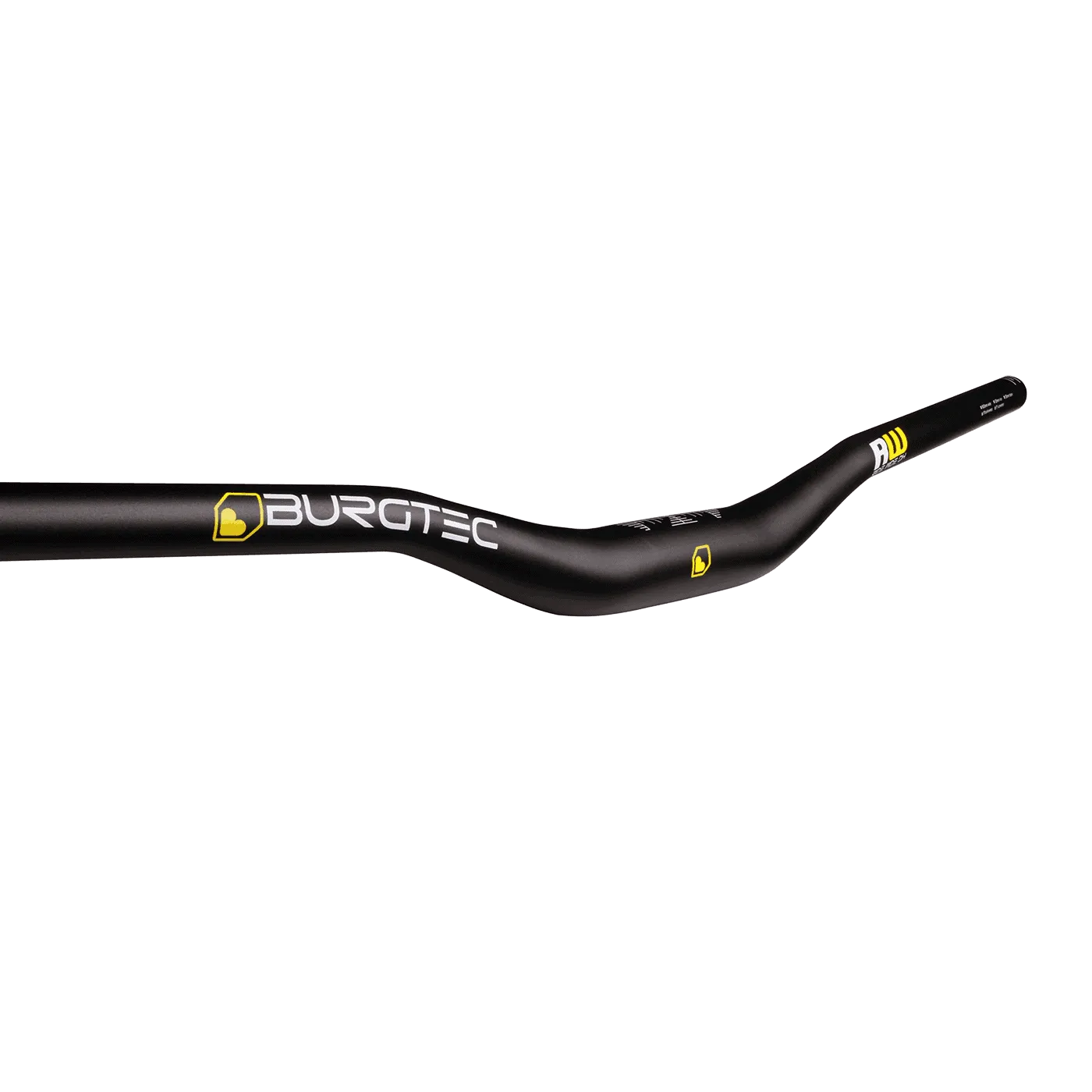 Manubrio Burgtec Ride Wide Alloy DH 35mm Clamp, 30mm Rise, 800mm Largo