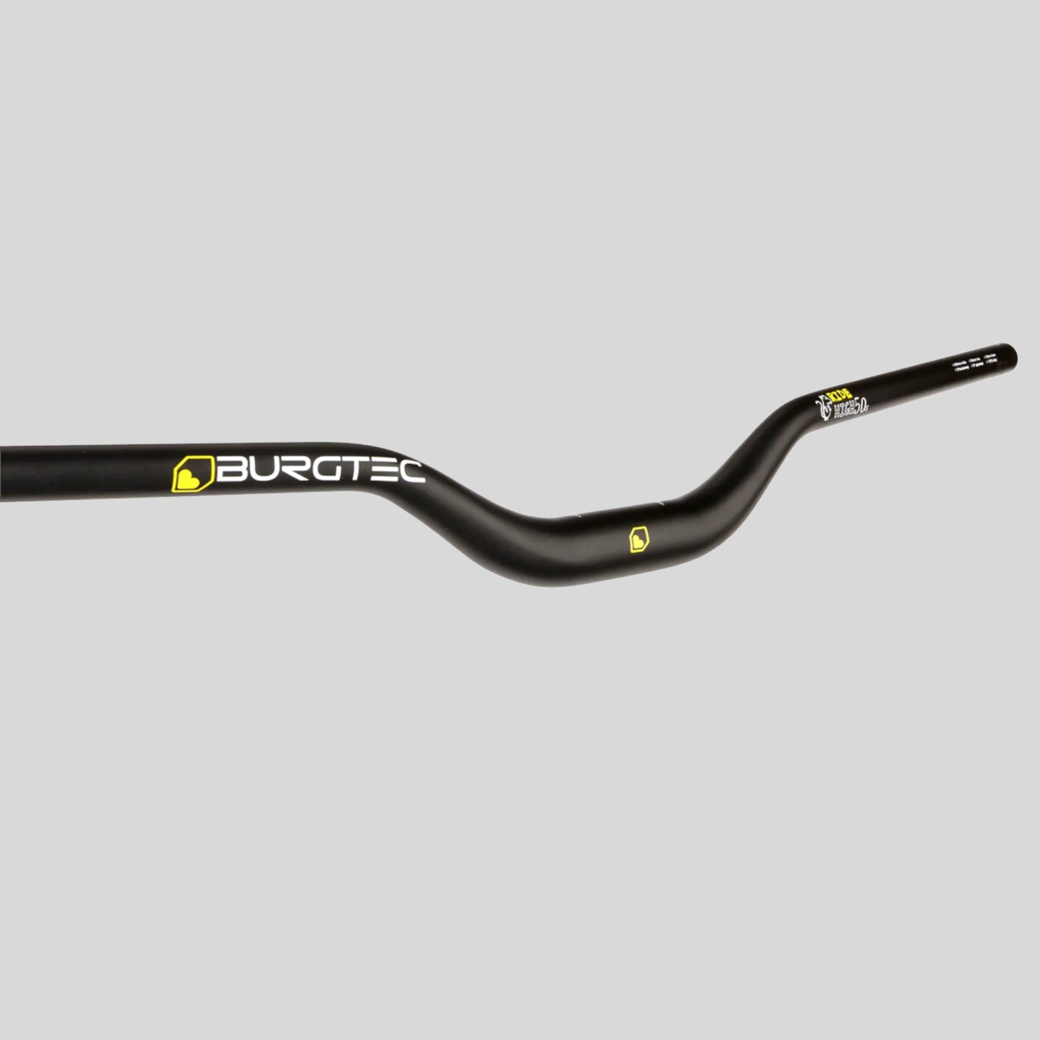 Manubrio Burgtec Ride High Alloy Josh Bryceland Signature 35mm Clamp, 800mm Largo